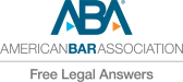 Logo for ABA Free Legal Answers.